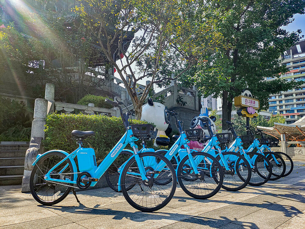 助力市民“氫”裝出行，2000輛氫能自行車(chē)騎進(jìn)錦江區(qū)